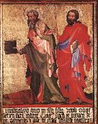 unknow artist St Bartholomew and St Thomas painting
